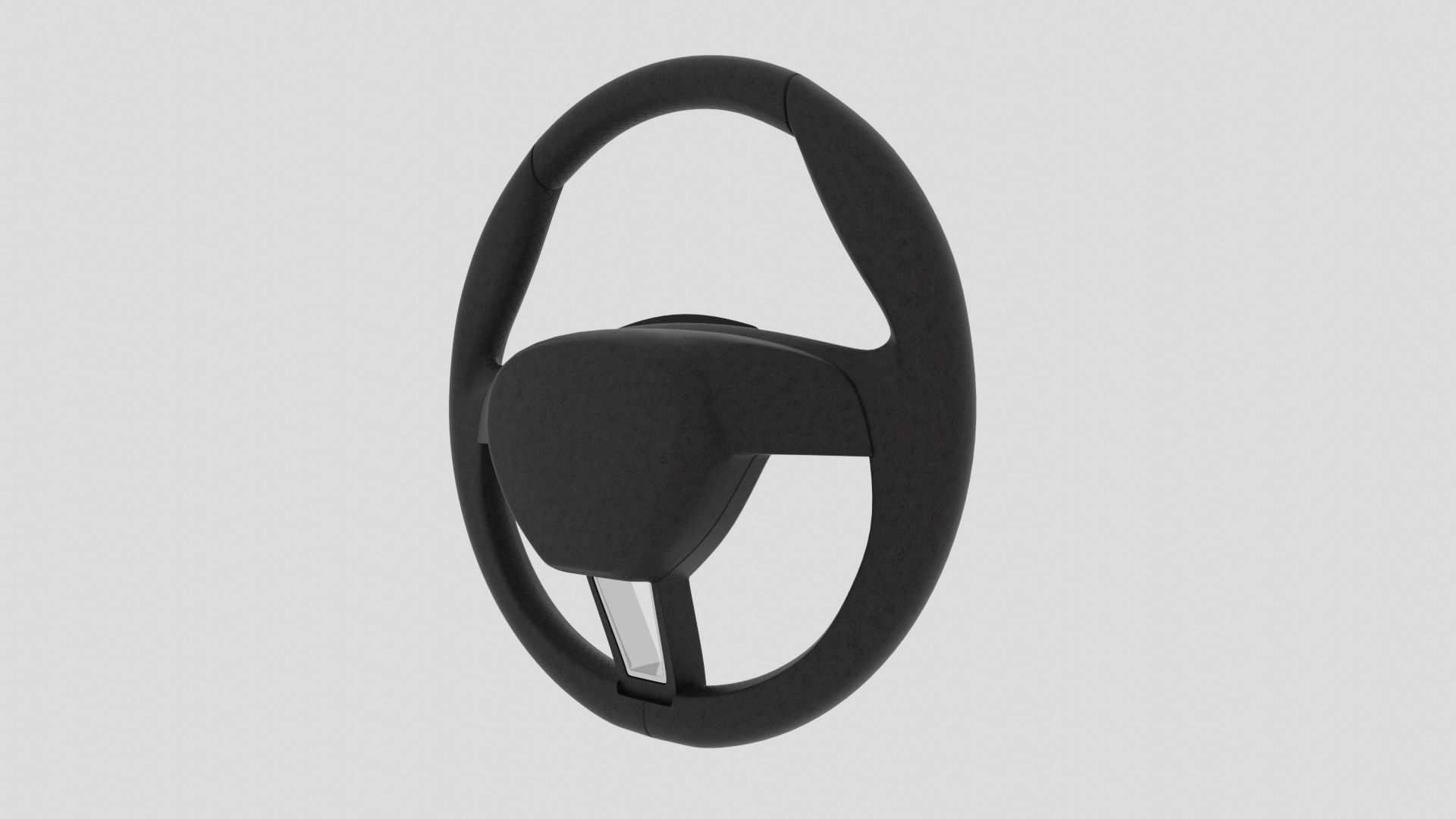 Skoda Steering Wheel 3D model_6