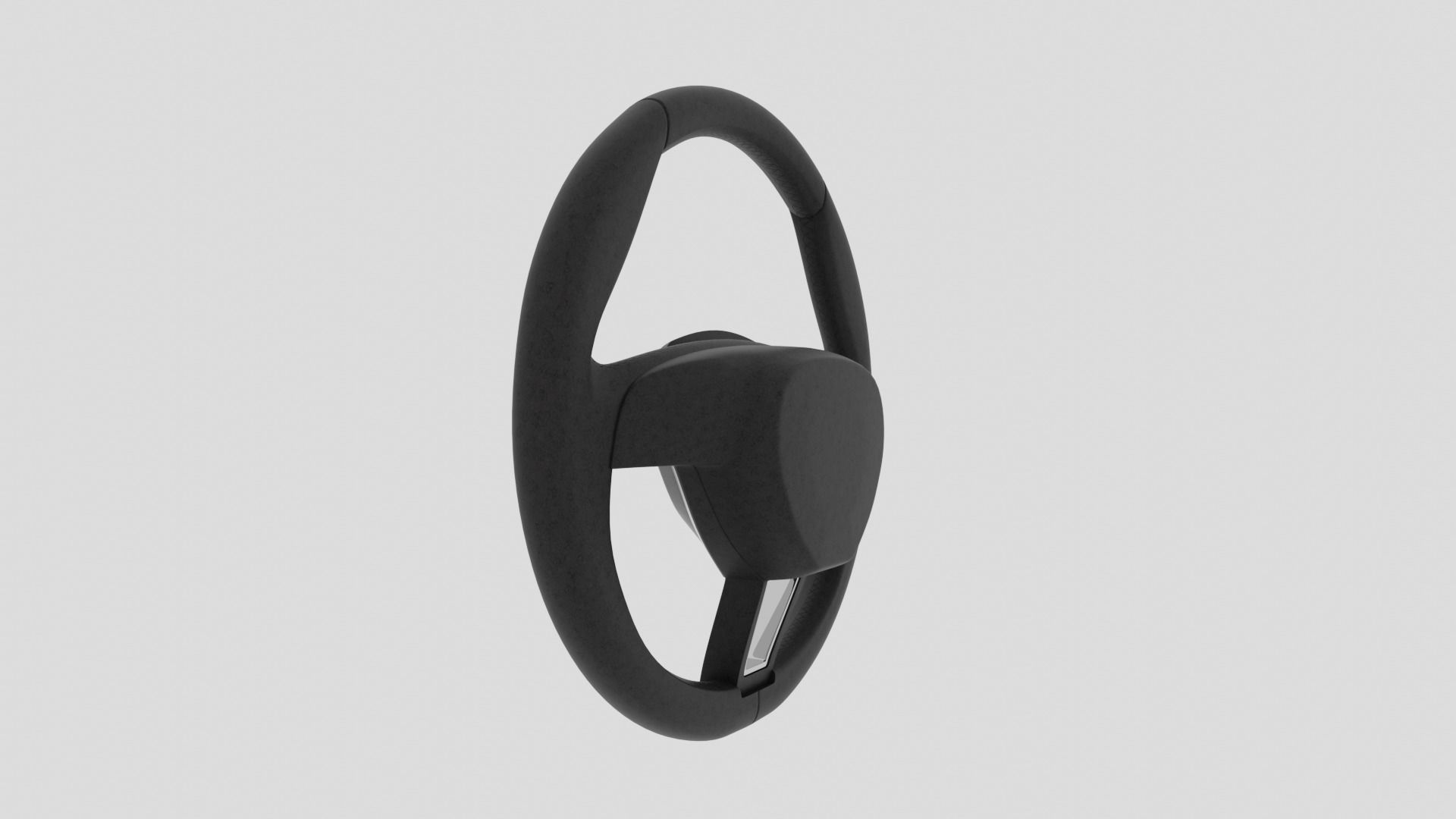 Skoda Steering Wheel 3D model_3