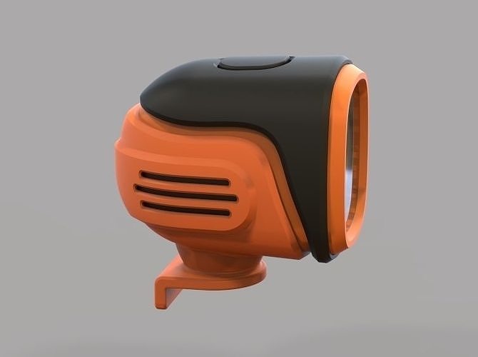 Rechargeable Lamp Search-Light  Head-Light   3D print model
