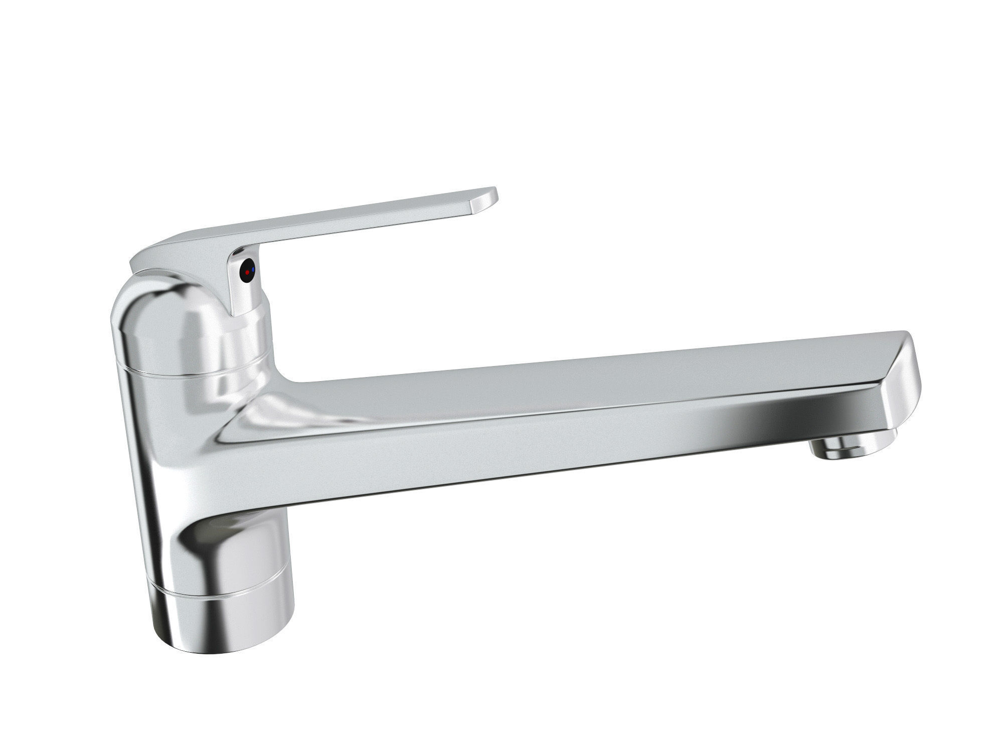 Kitchen Faucet 3D model_4