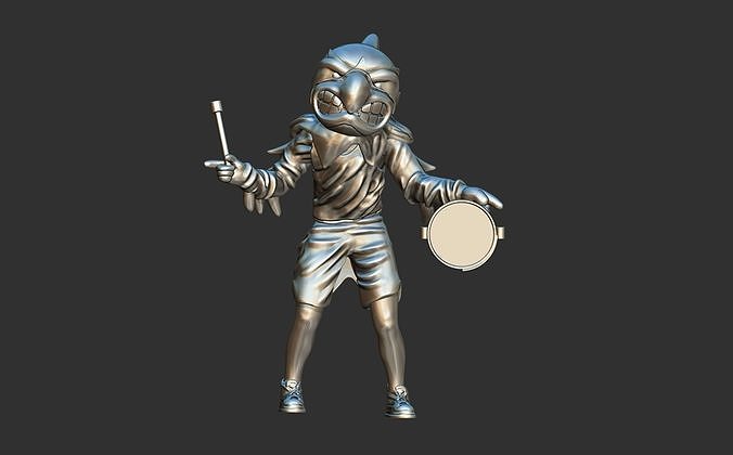 Cy the Cardinal 3D print model