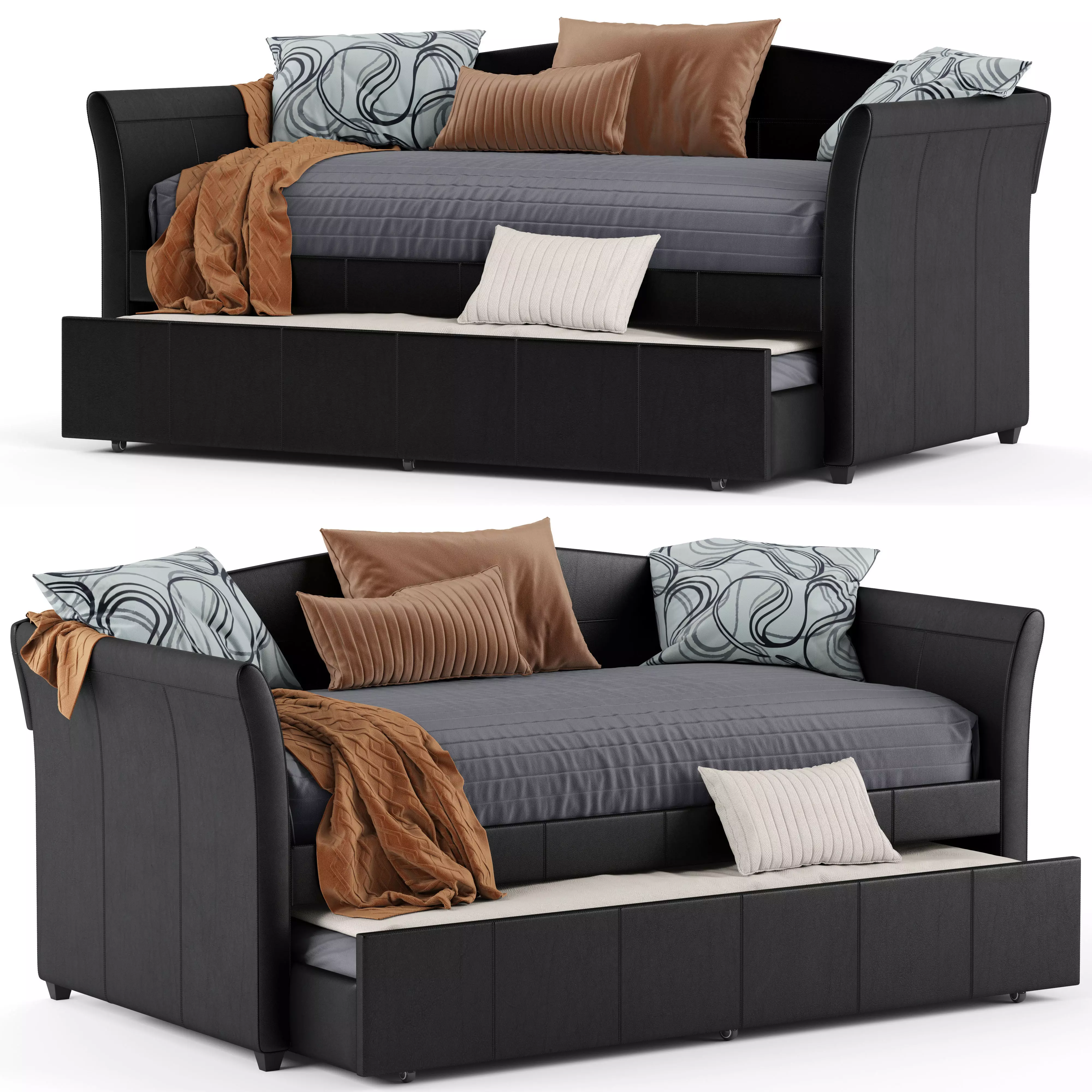 Daybed and Trundle by iNSPIRE 3D model