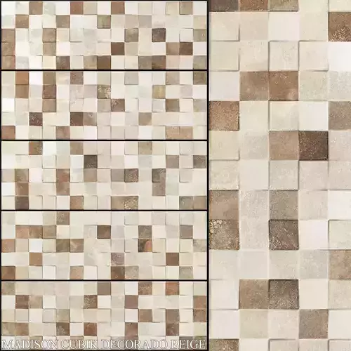 Keros Decorado Madison Cubik Beige