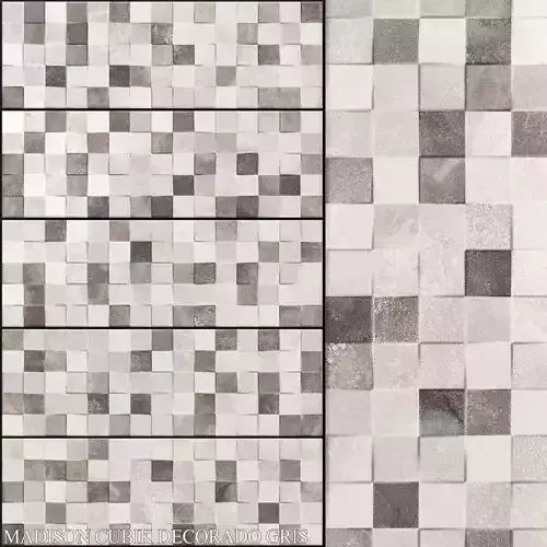 Keros Decorado Madison Cubik Gris