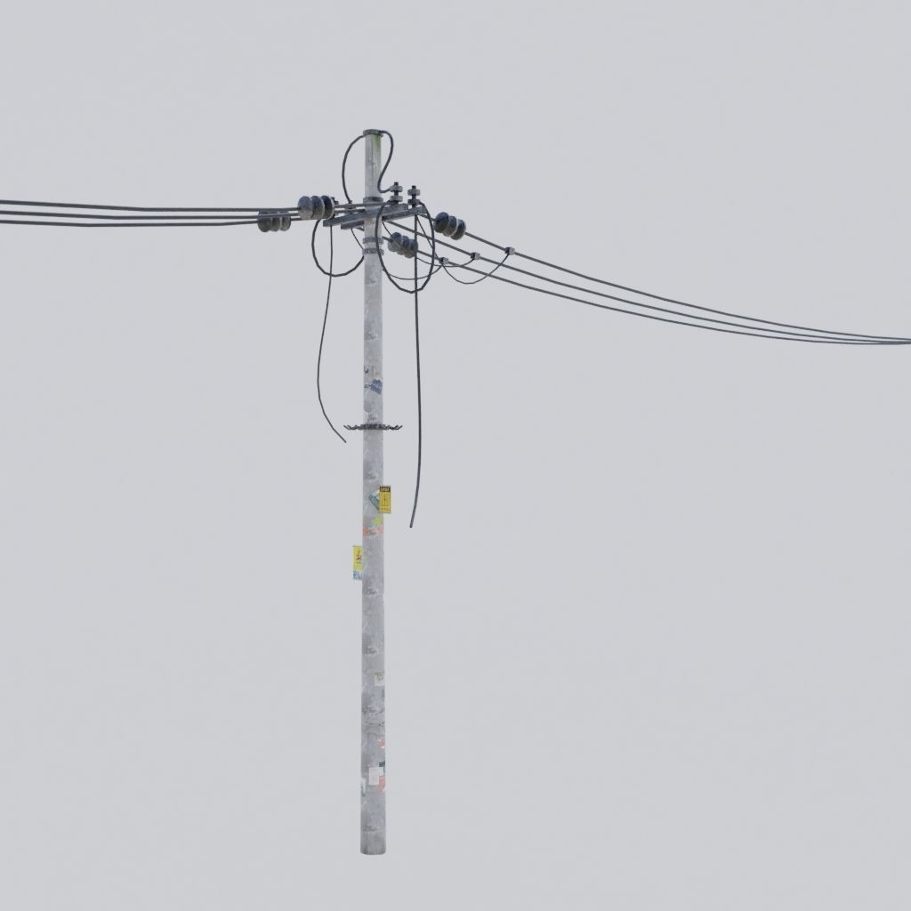 CITY STREET SCENE WITH ALL THE ASSET Low-poly 3D model_43