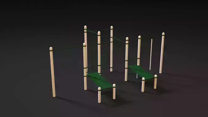 Workout 6 playground set