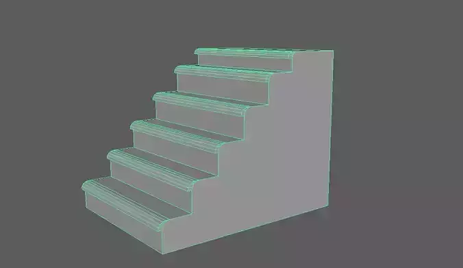 Staircase set of stairs