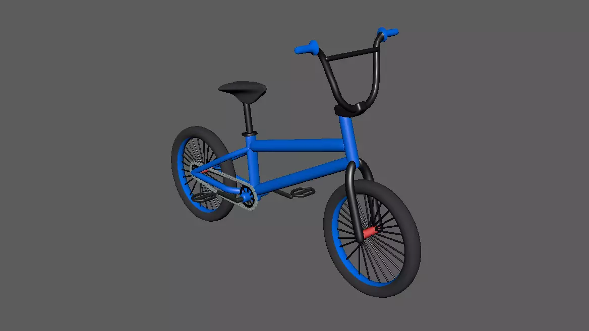 Bicycle BMX Free 3D print model