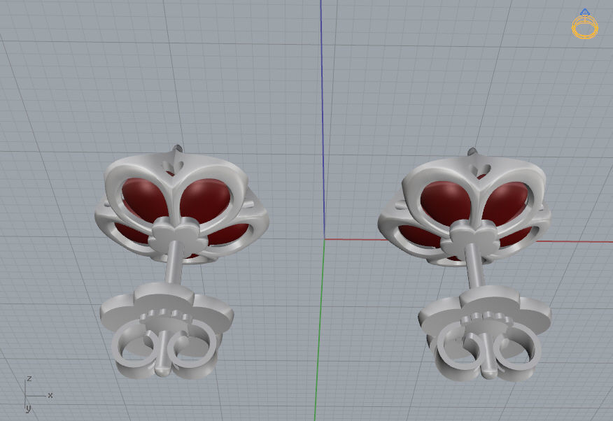 Pasquale Bruni  Earrings 3D print model_14