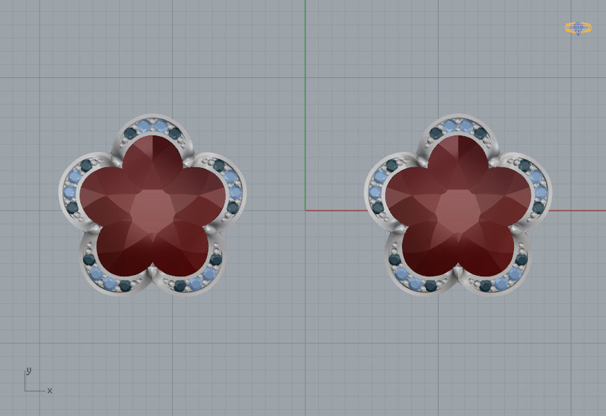 Pasquale Bruni  Earrings 3D print model_11