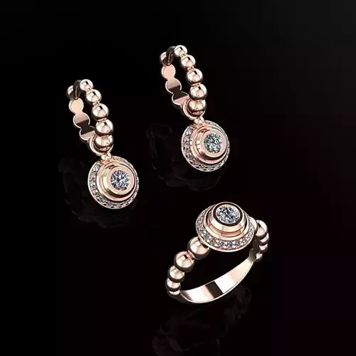 Ring and Earrings 90