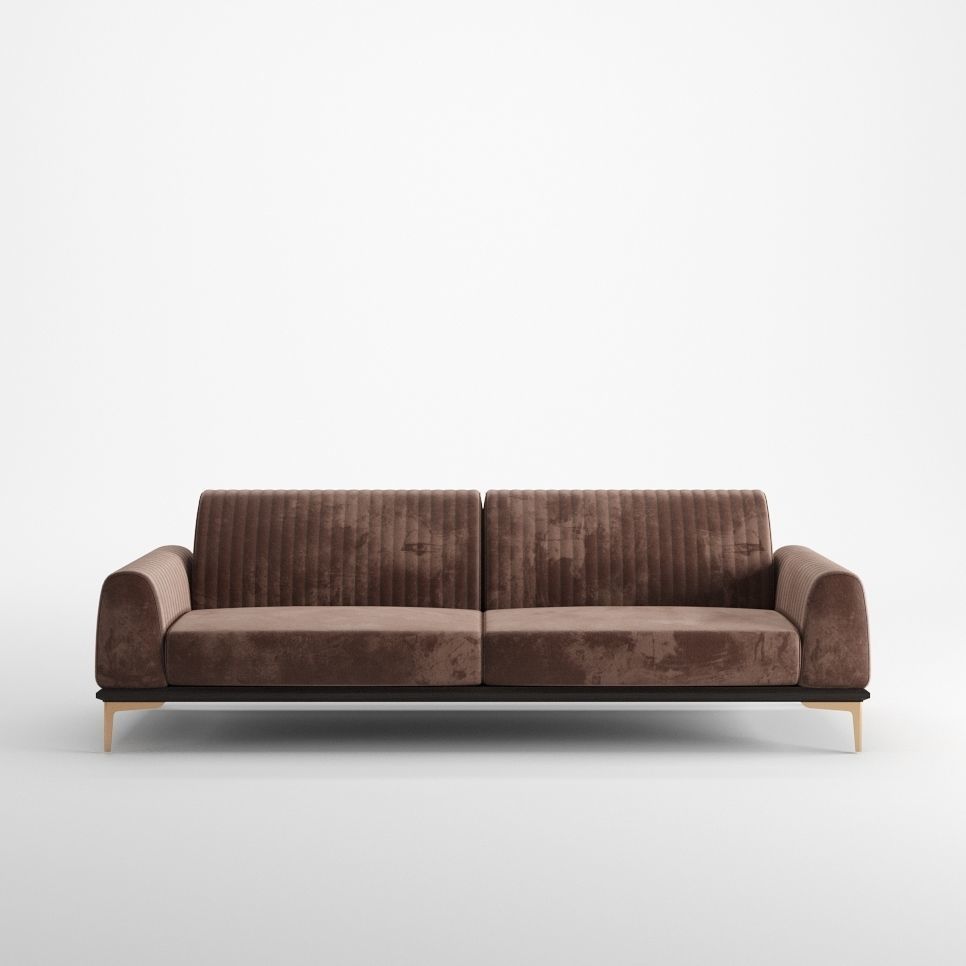 Nirvana Sofa Low-poly 3D model_6