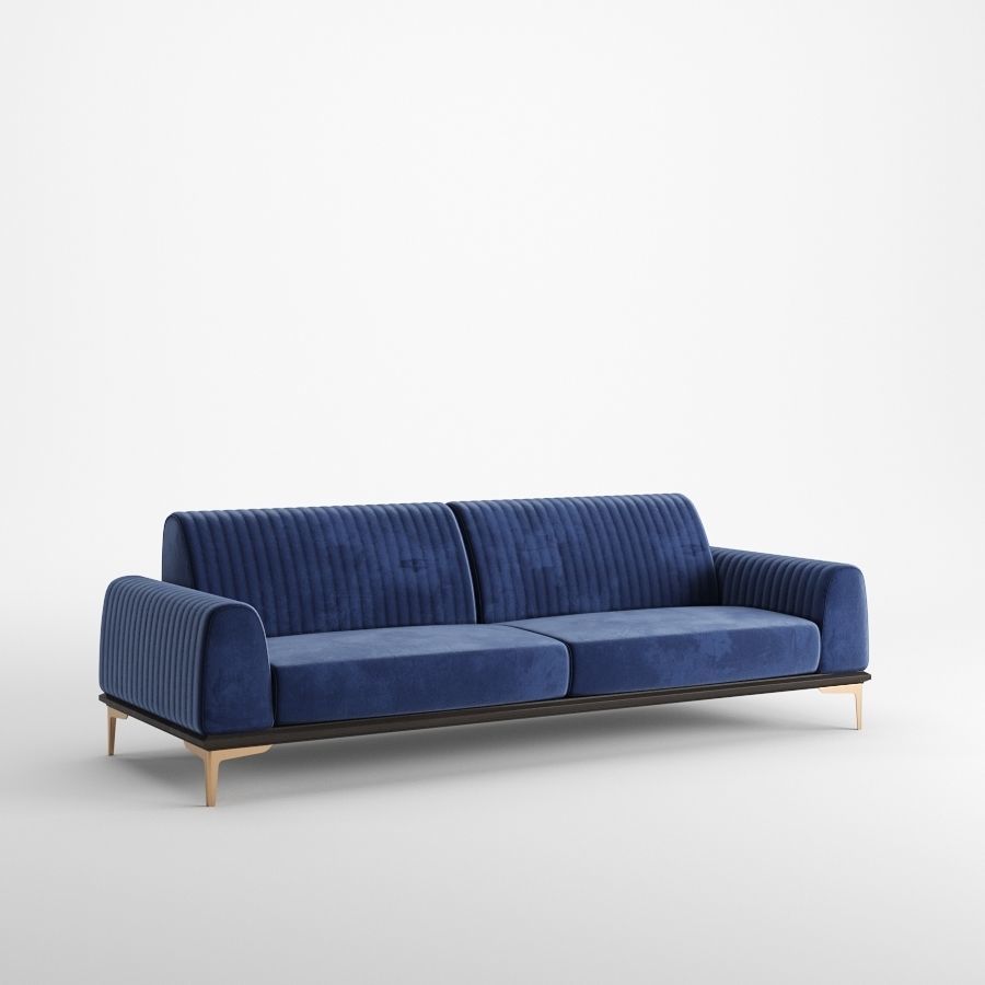 Nirvana Sofa Low-poly 3D model_5