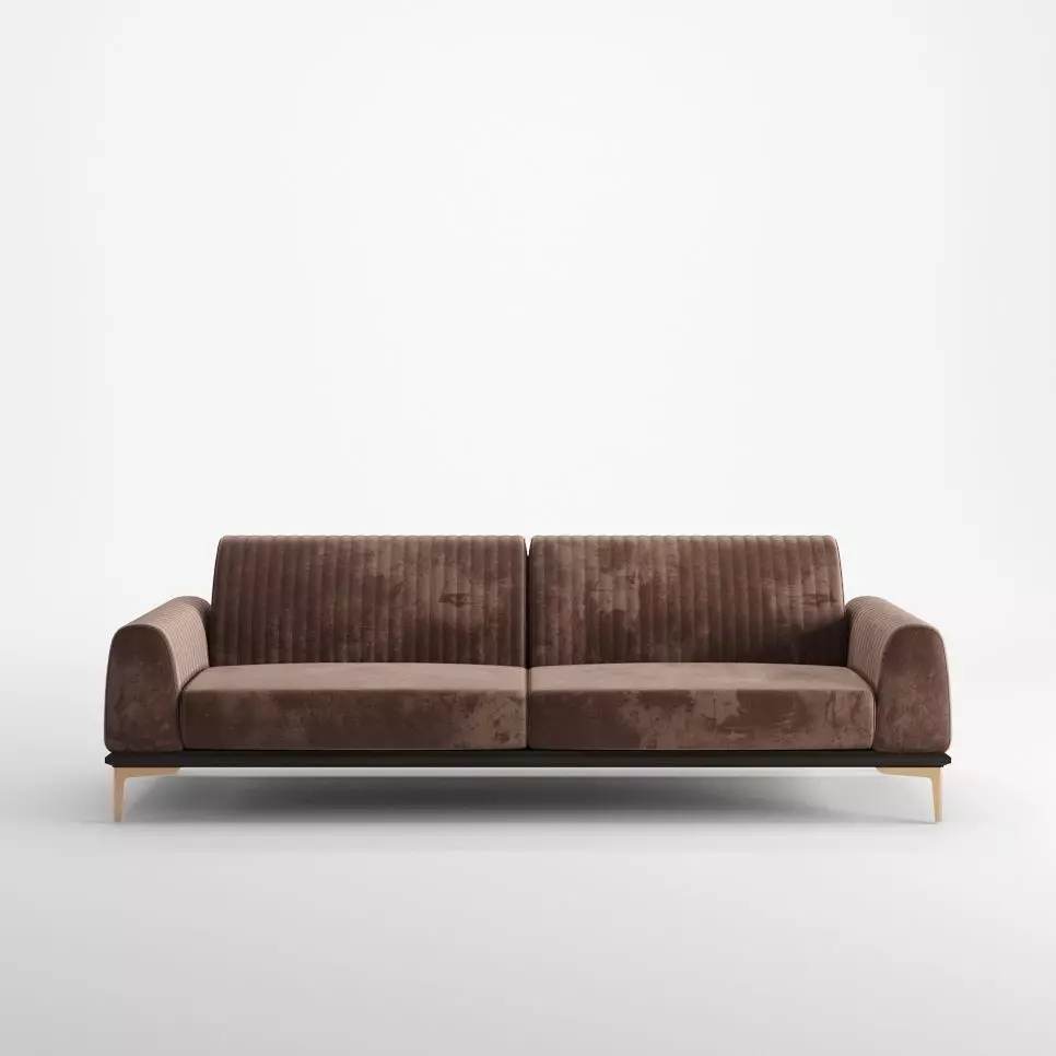 Nirvana Sofa Low-poly 3D model_0