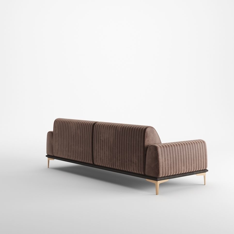 Nirvana Sofa Low-poly 3D model_2