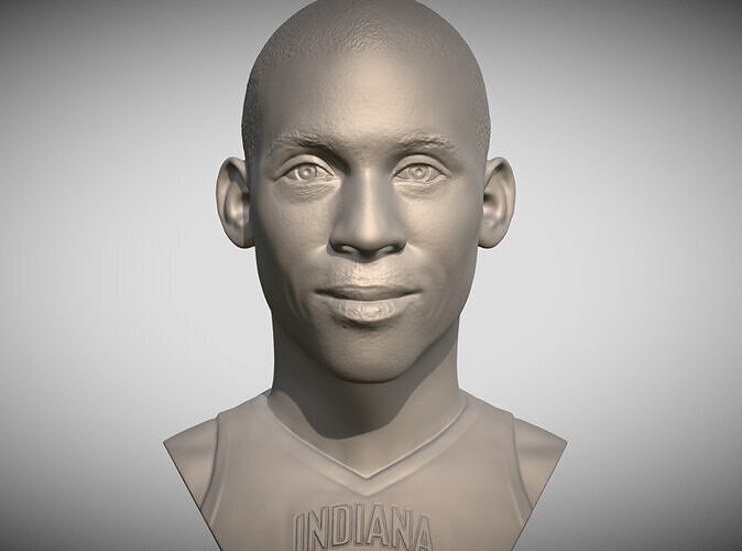 Reggie Miller 3D printing ready stl obj formats 3D print model