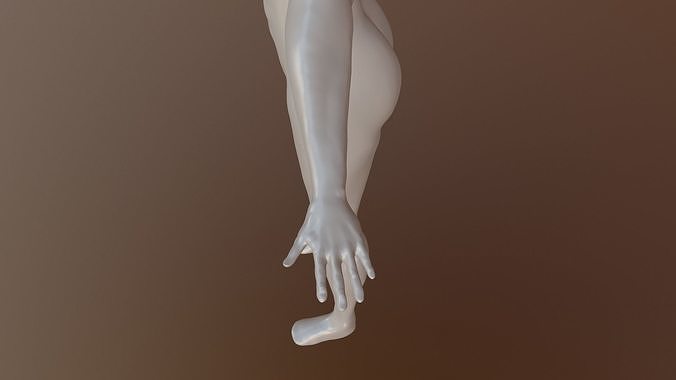 High And Low Poly Women Base Mesh