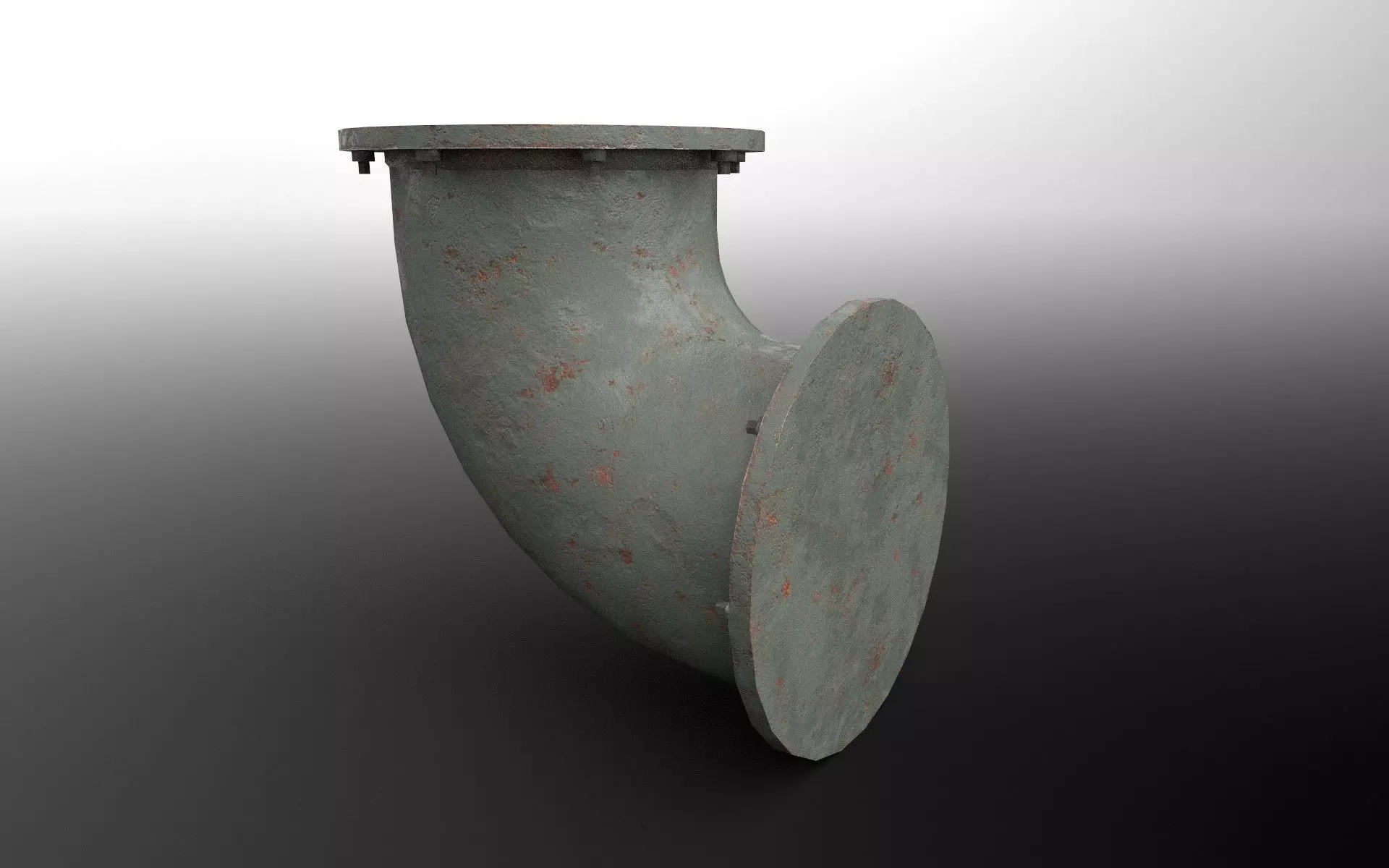 Pipe Unreal Low Free low-poly 3D model