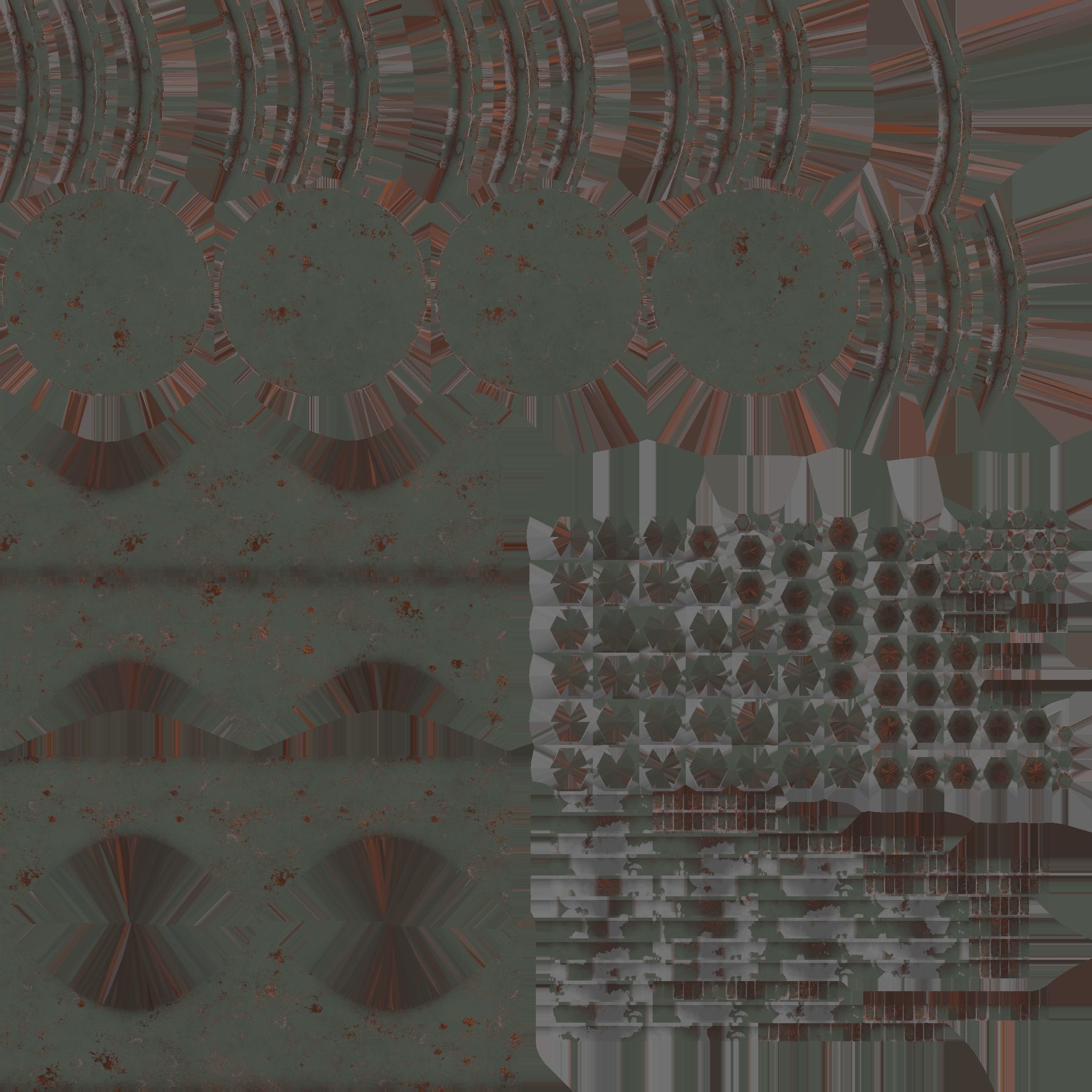 Juncao metal cross Free low-poly 3D model_1