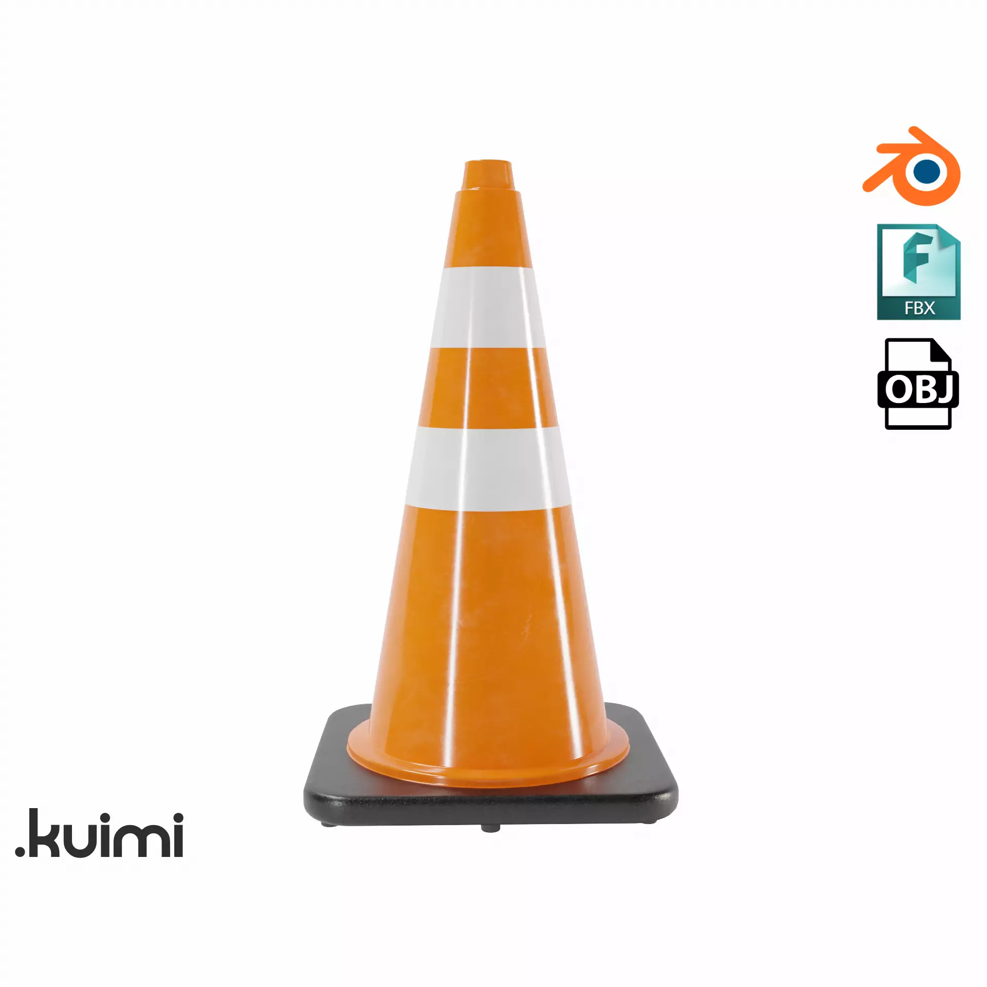 Cone 75 cm 003 3D model_0