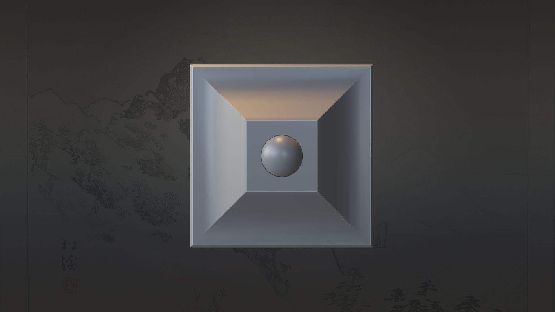 4 Japanese Shinto Stone Lanterns-Toro Lantern PBR-4 versions Low-poly 3D model_43