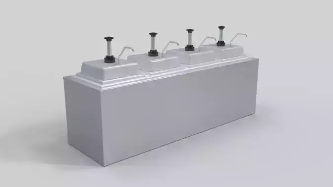 Condiment Dispenser 3D model