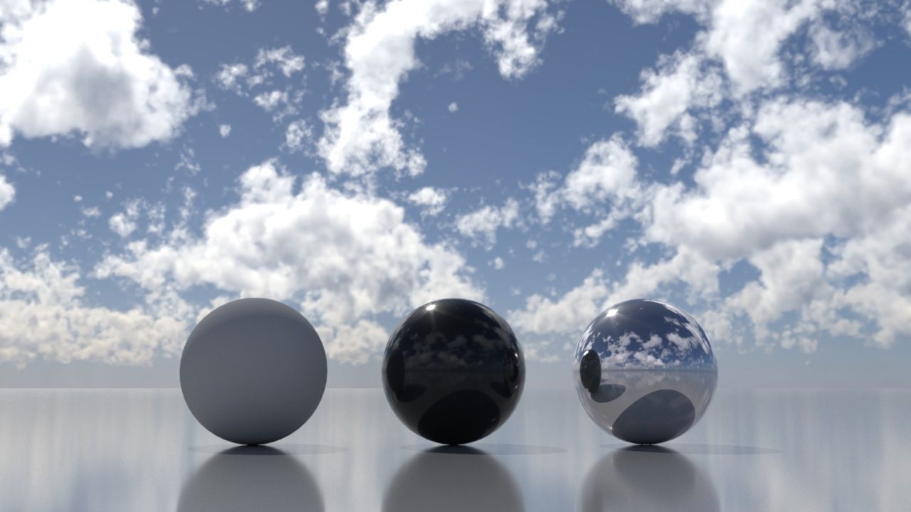 Skydome HDR - Blue Sky Cumulus - 1 Texture_2