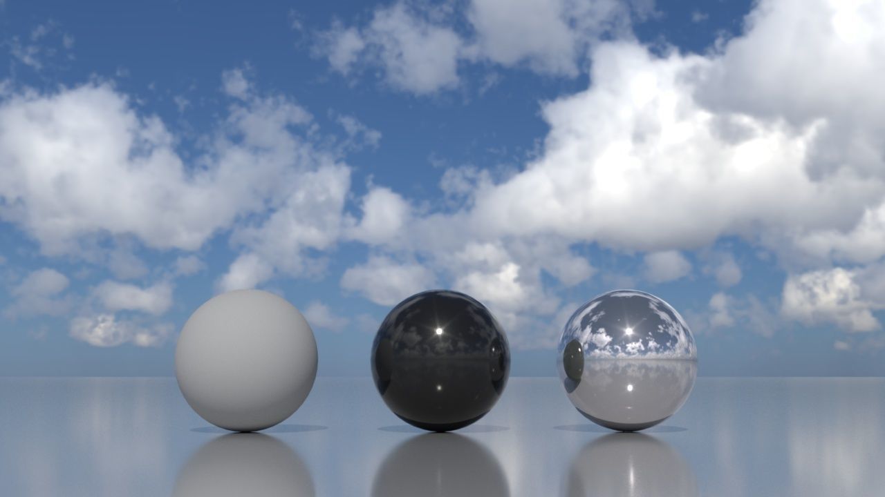 Skydome HDR - Blue Sky Cumulus - 1 Texture_1