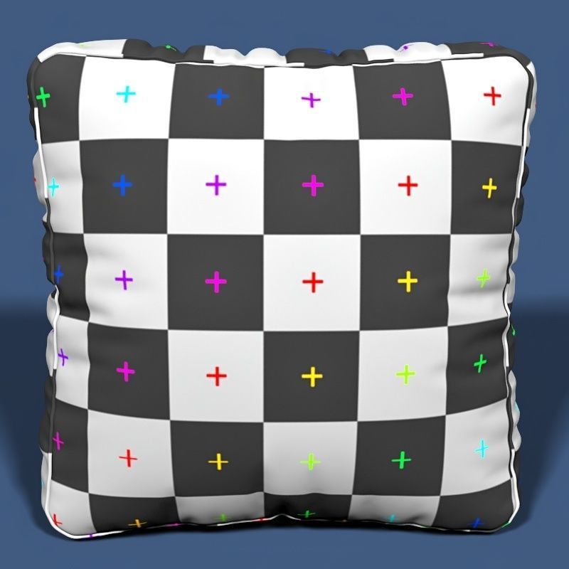Pillow 60 3D model_8