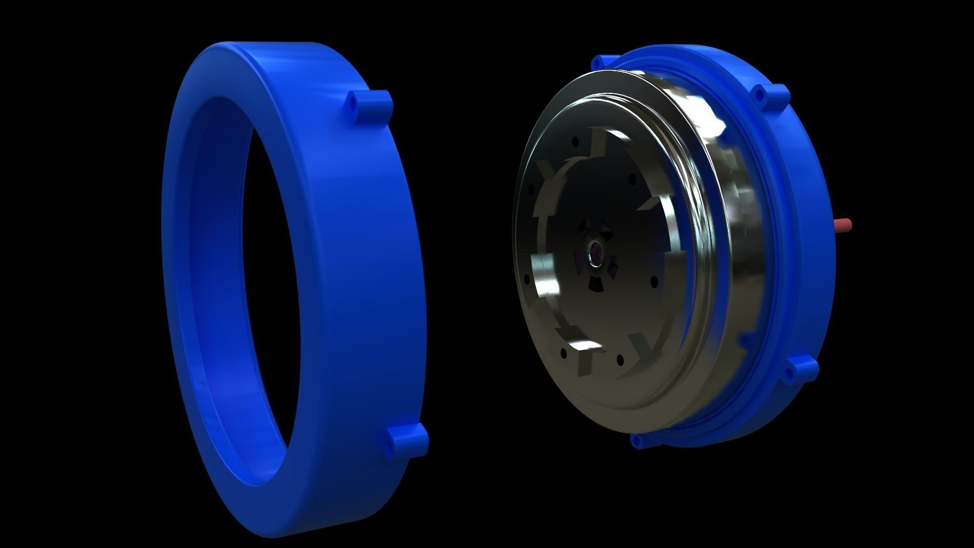 Planetary Reduction Transmission Gears 3D Print Model 3D print model_4