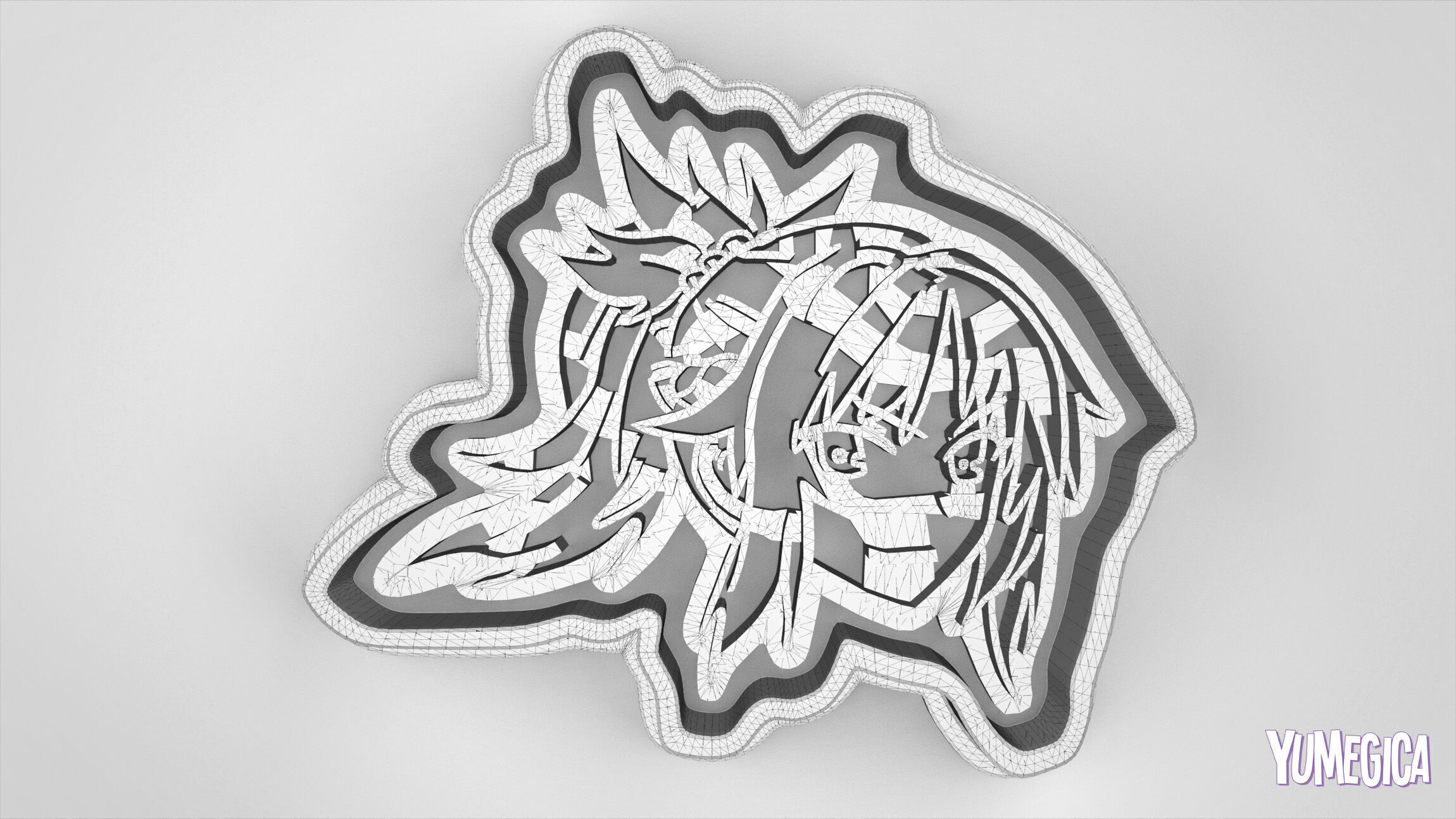 Mordred from Fate Grand Order Cookie Cutter STL file 3D print model_7