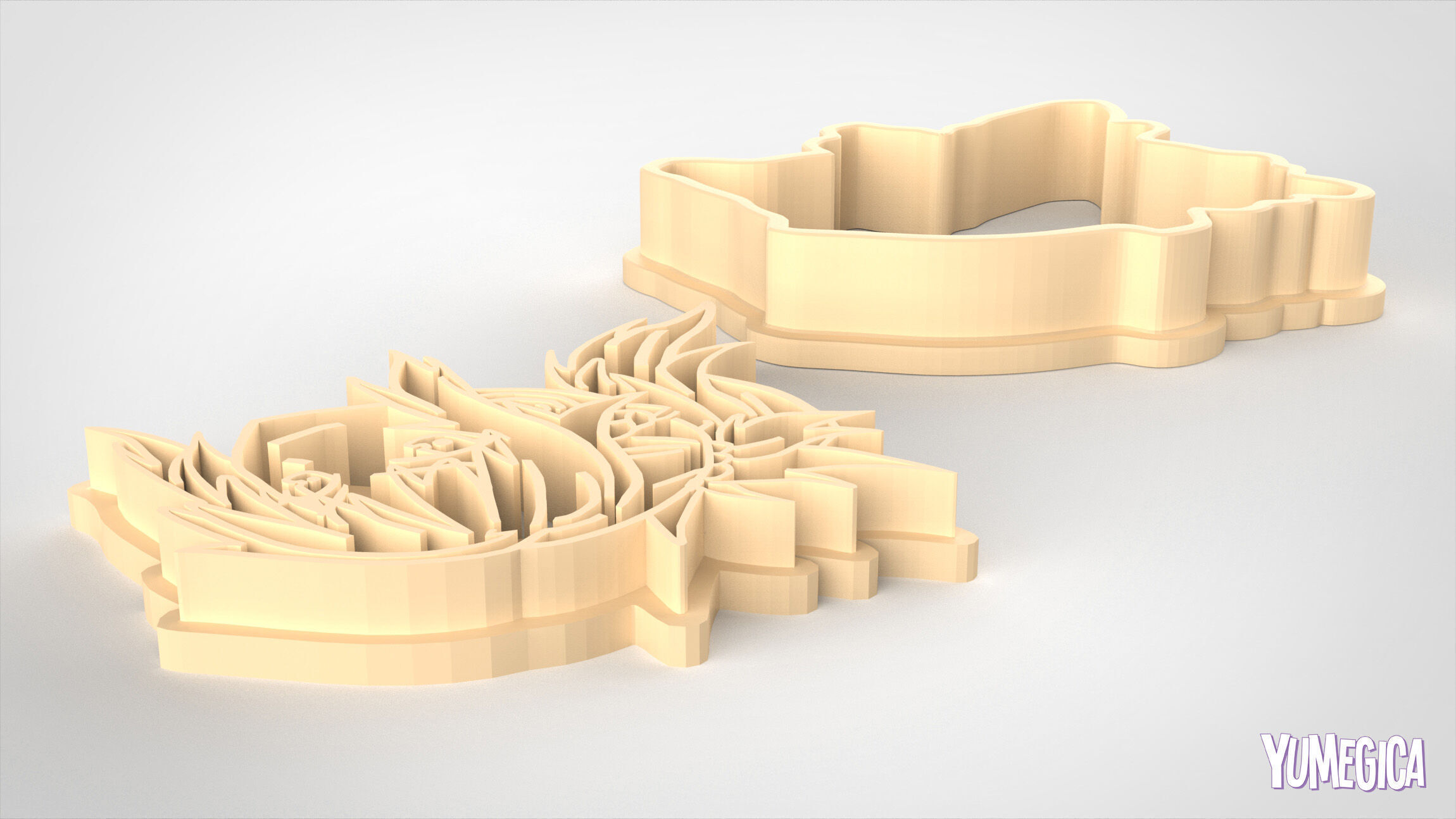 Mordred from Fate Grand Order Cookie Cutter STL file 3D print model_6