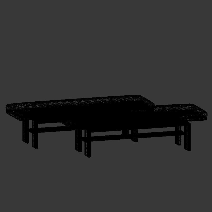 Bench Press Barbara Barry Bakerfurniture 3D model_4