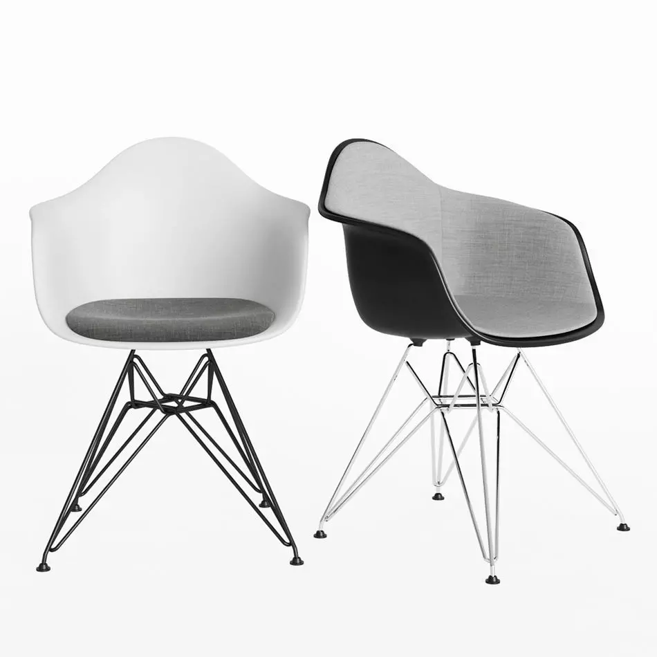 Eames Plastic Armchair Dar Vitra 3D model