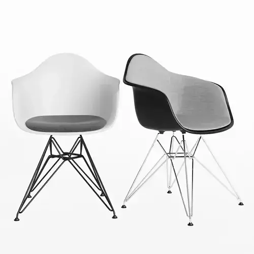 Eames Plastic Armchair Dar Vitra