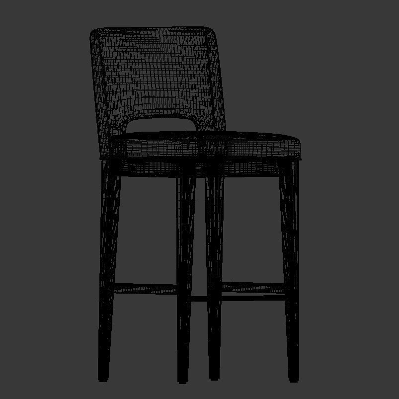 Dantonehome Douglas Barstool 3D model_2