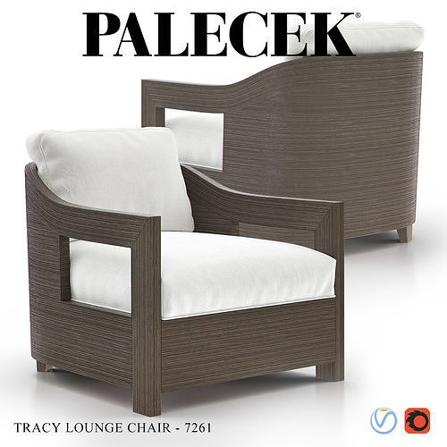 TRACY Lounge Chair 3D model
