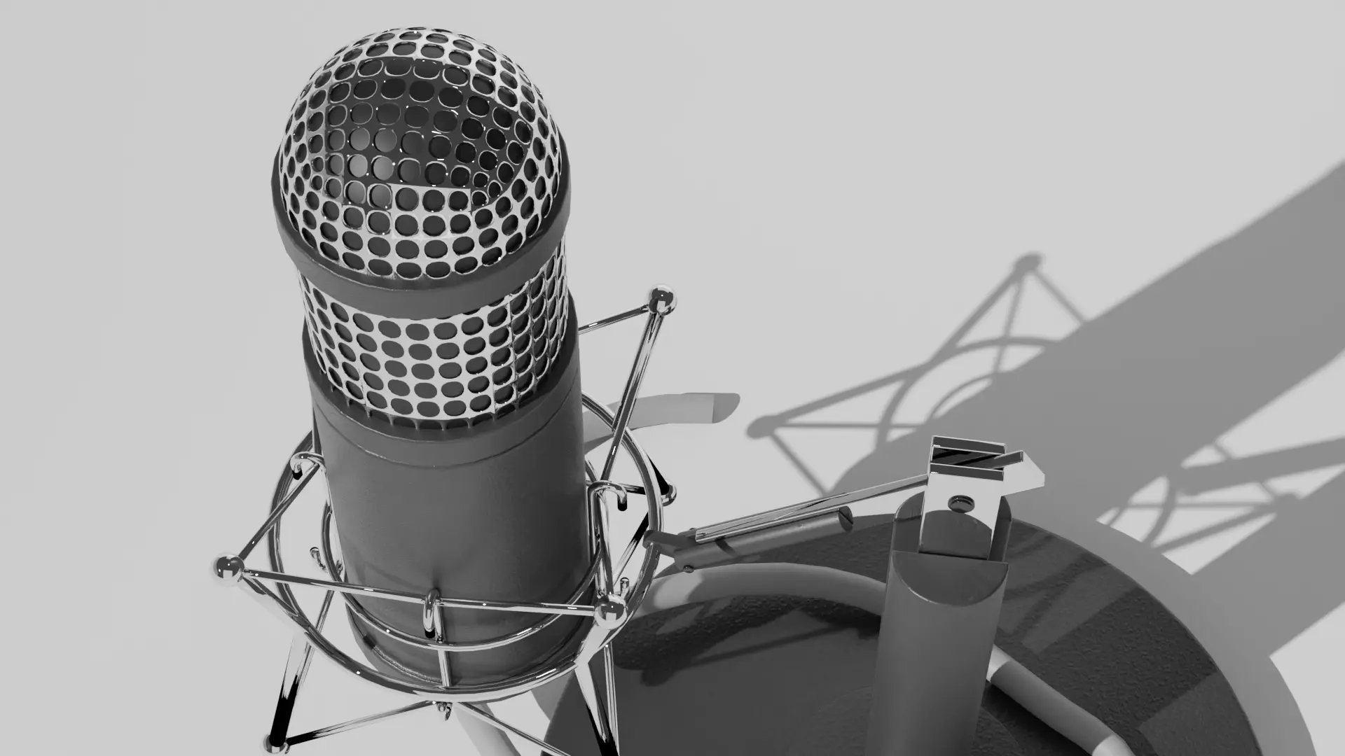 MicroPhone 3D model_0