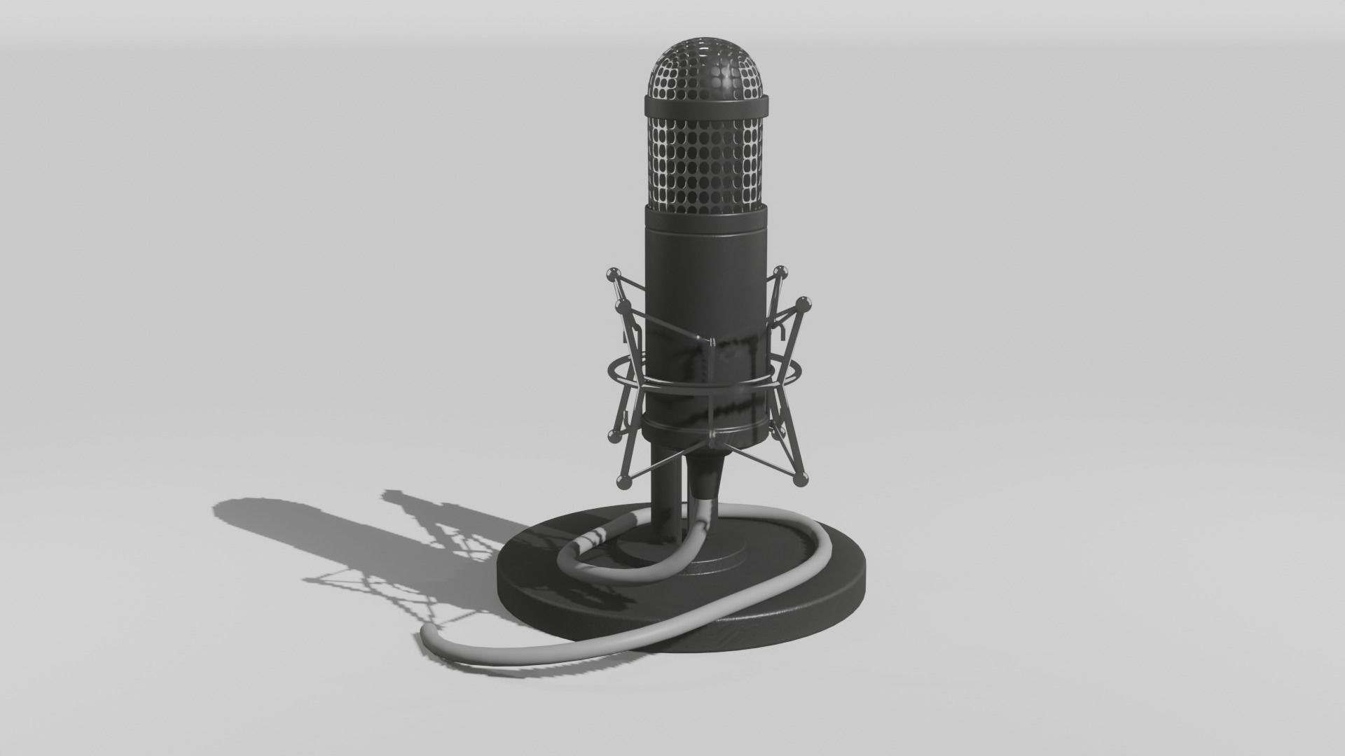 MicroPhone 3D model_1