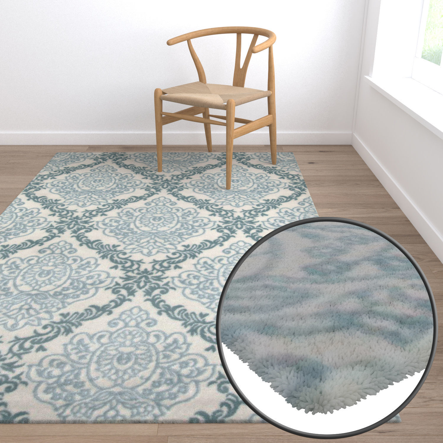 Rug Set 1260 3D model_5