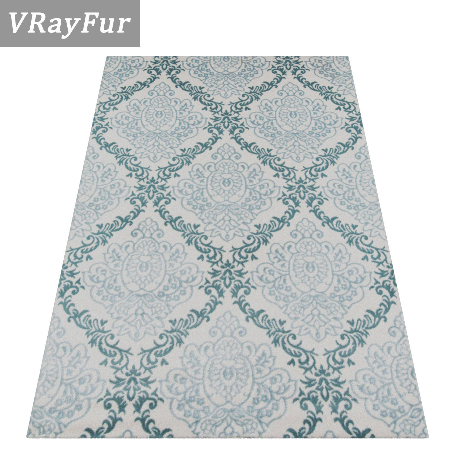 Rug Set 1260 3D model_2