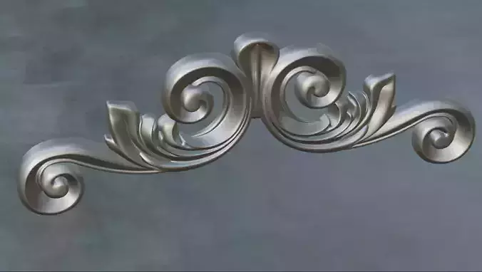 Flower pattern decor