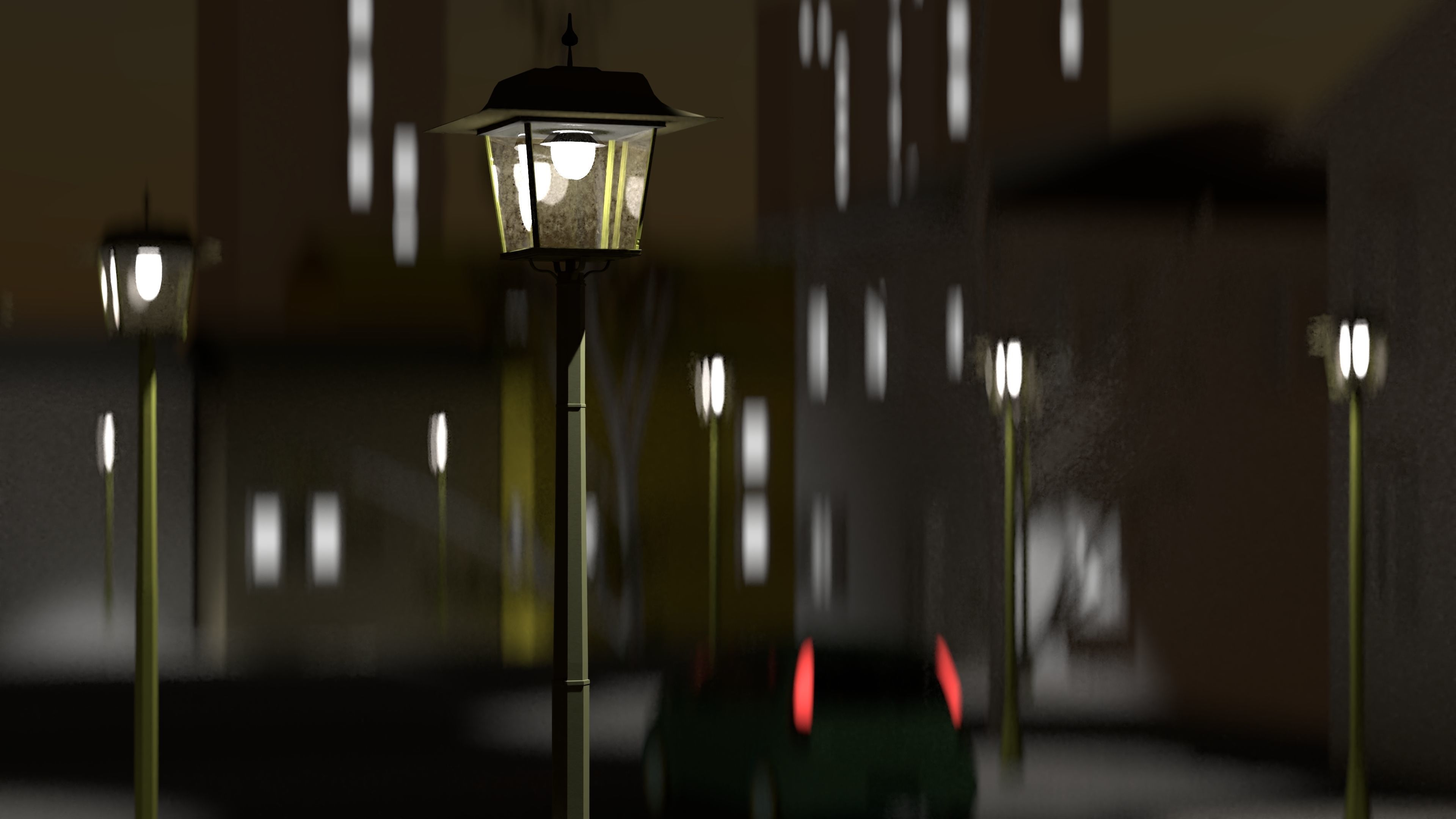 Low Poly Lamps Pack Low-poly 3D model_43