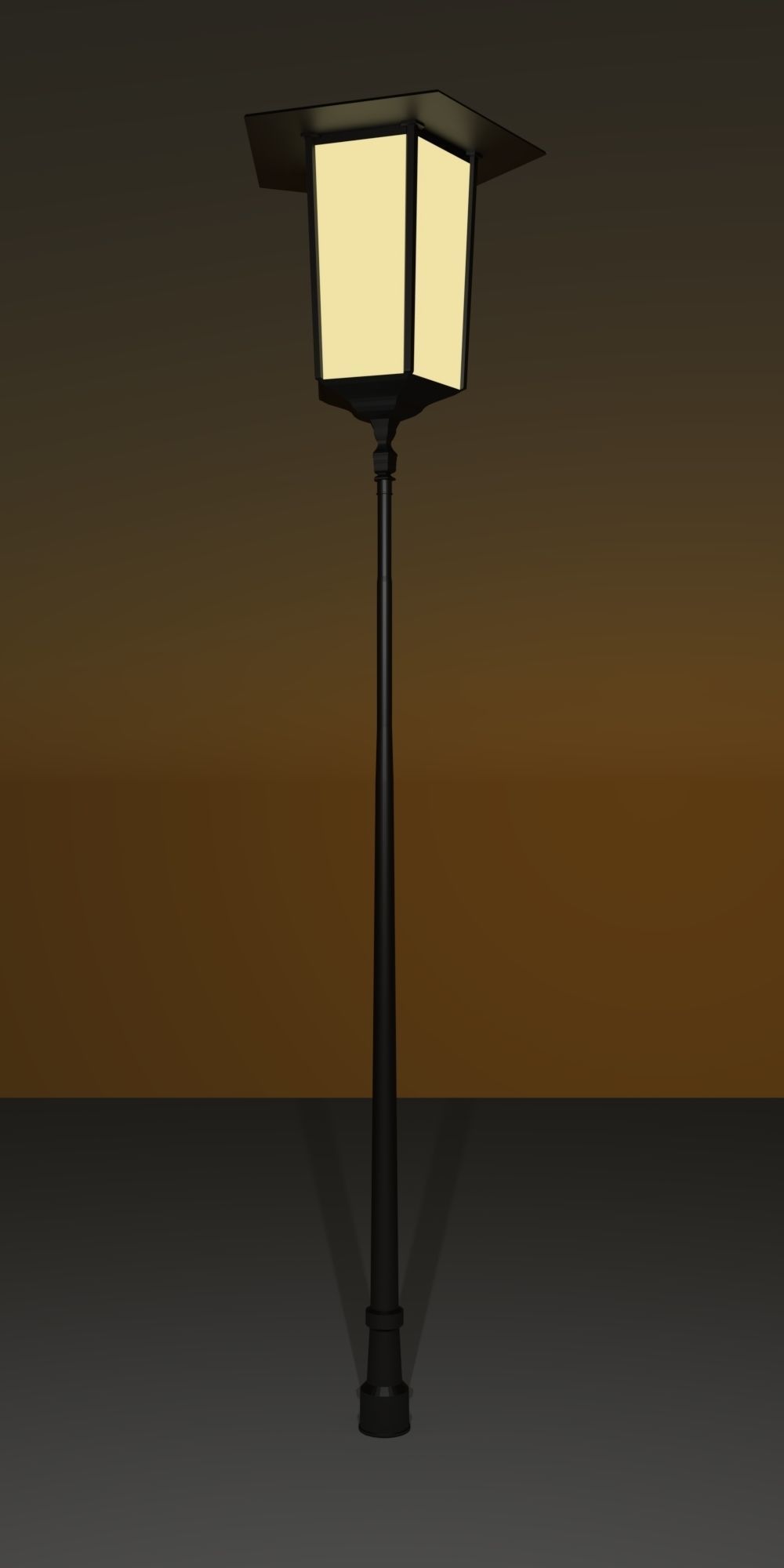 Low Poly Lamps Pack Low-poly 3D model_41