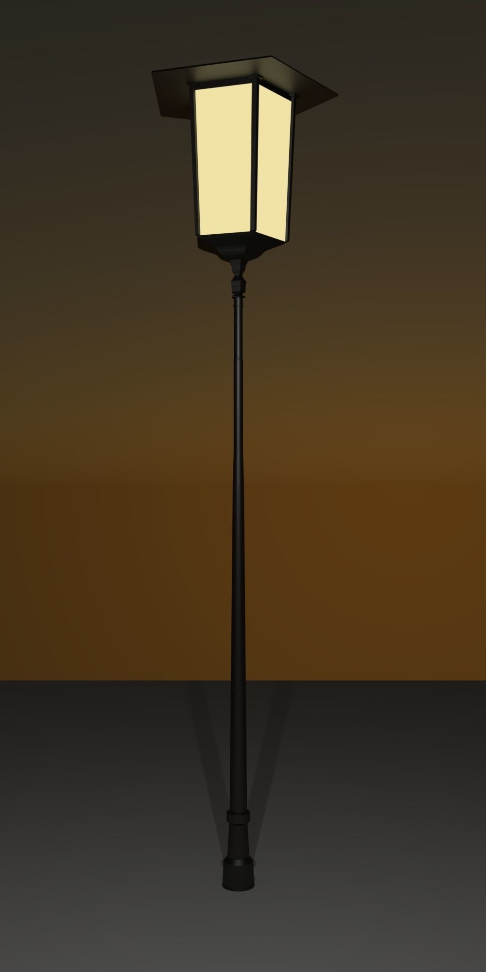 Low Poly Lamps Pack Low-poly 3D model_42