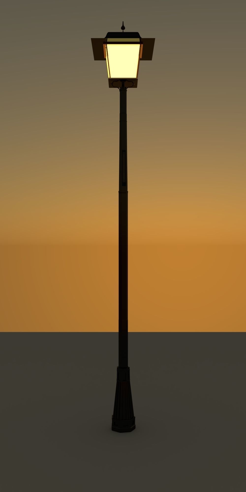 Low Poly Lamps Pack Low-poly 3D model_26