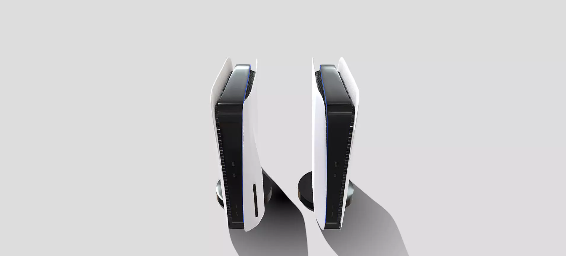 PS5 Standard and Digital Edition 3D model_0