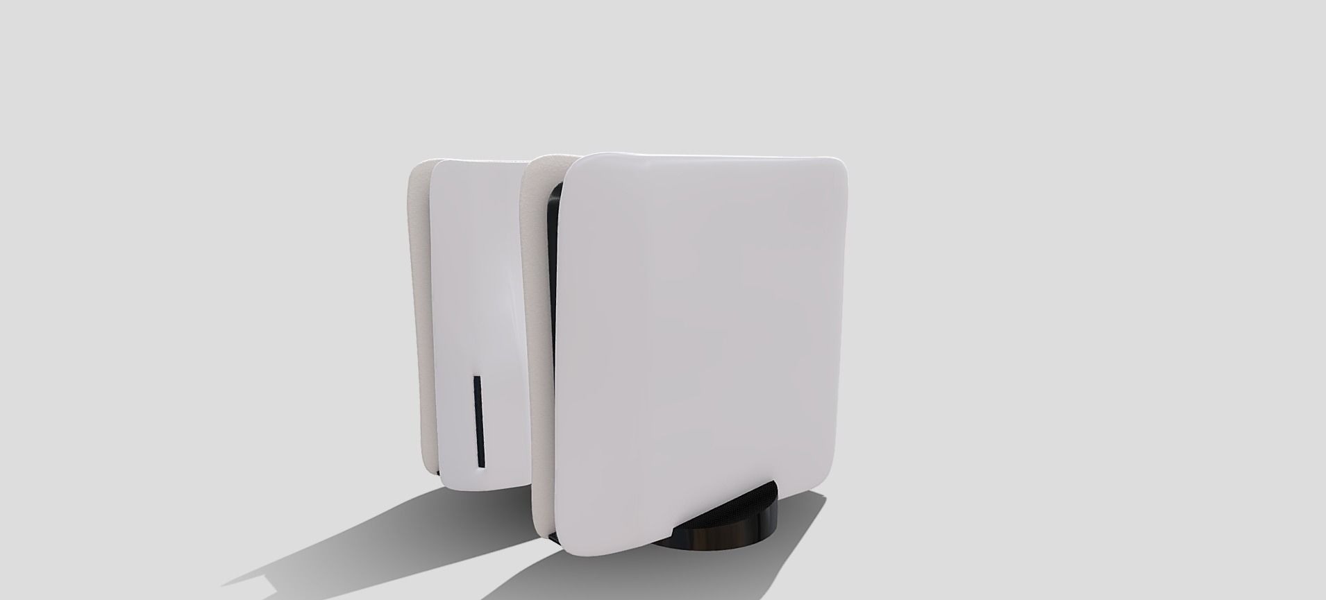 PS5 Standard and Digital Edition 3D model_3