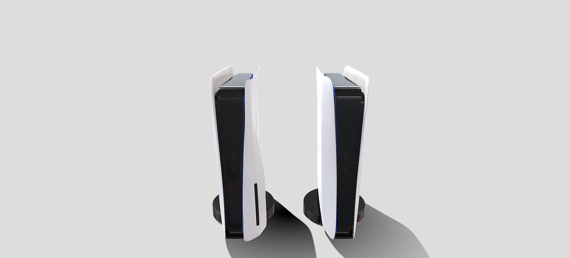 PS5 Standard and Digital Edition 3D model_40