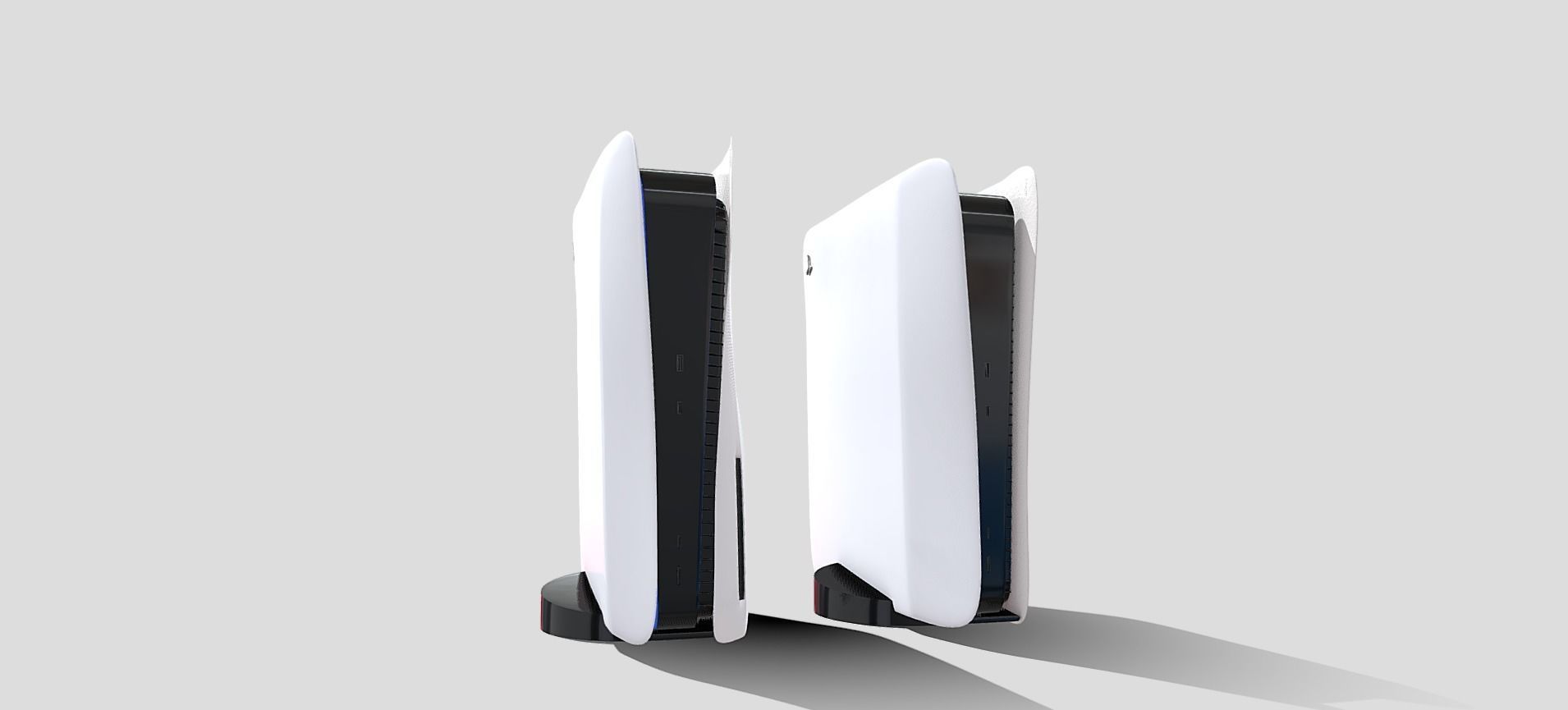 PS5 Standard and Digital Edition 3D model_62